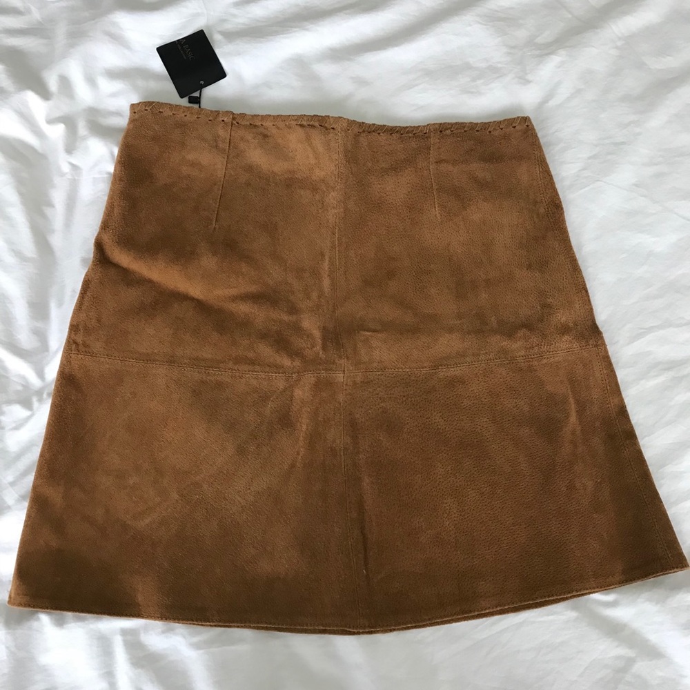 New. With tag! Leather Skirt. Size L.